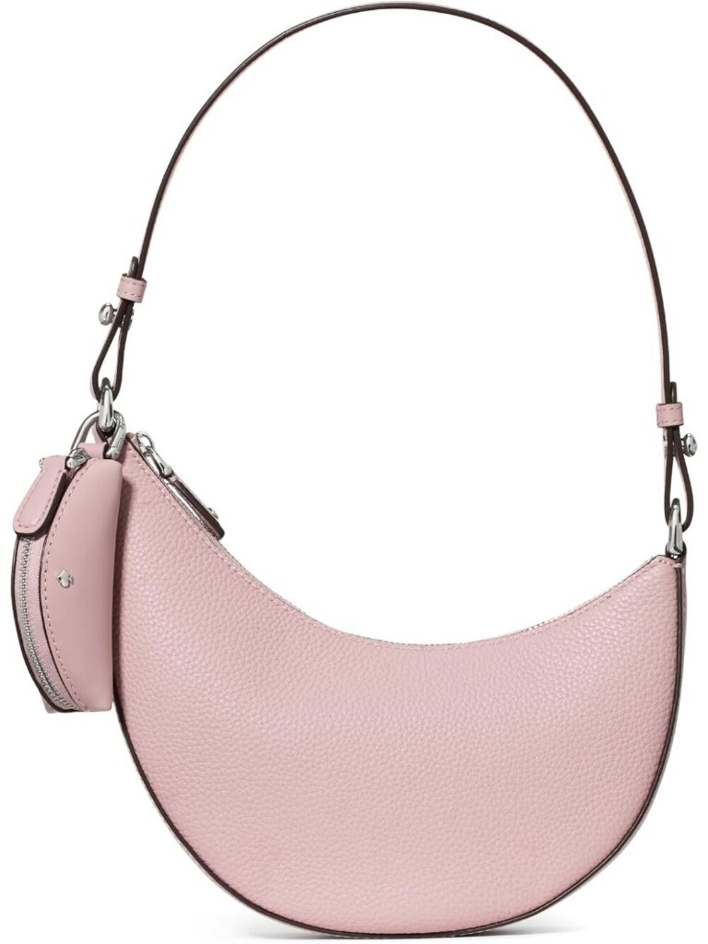 Women's Smokey Petal Duo Crinkle Metallic Leather Mini Shoulder Crossbody Bags